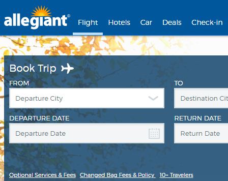 allegiant air promo code