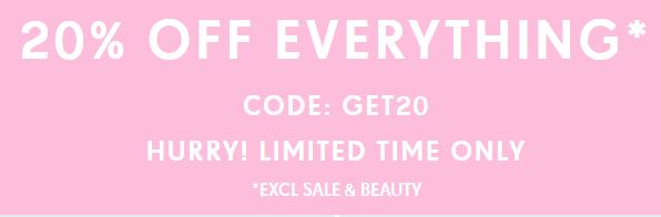 20% Off PRETTY LITTLE THING DISCOUNT PROMO CODE || 2021 || - 50 Off ...